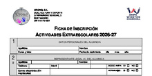 EXTRAESCOLARES
