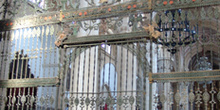 Reja en la Catedral de Baeza, Jaén, Andalucía