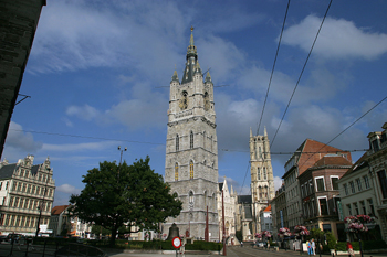Torre de Belfort, Gante, Bélgica