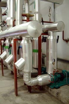 Conjunto de bombas primario y secundario