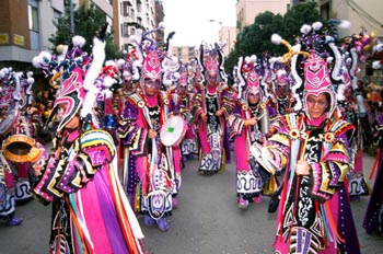 Comparsa en el desfile de carnaval - Badajoz