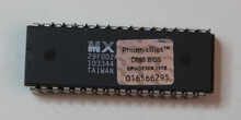 Memoria BIOS modelo 29F002 de un ordenador