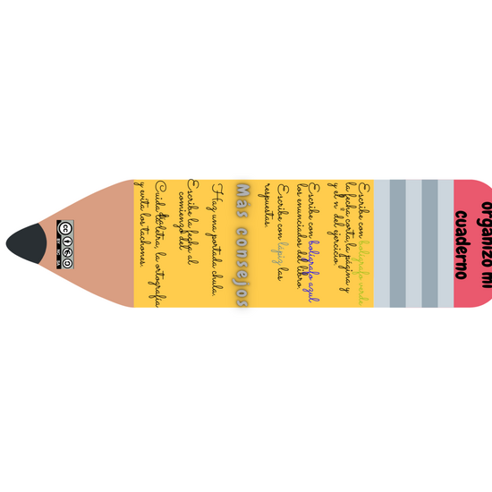 Lápiz normas usa cuaderno