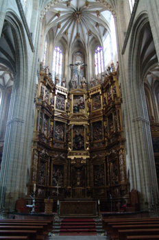 Retablo del Altar Mayor, Catedral de Astorga, León, Castilla y L