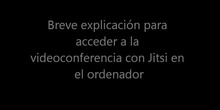 Tutorial acceso plataforma Jitsi
