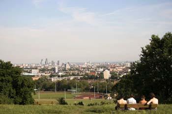 Londres desde Hampstead Heath