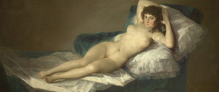 The Naked Maja by Francisco de Goya y Lucientes