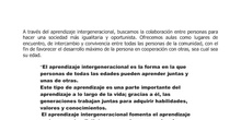 JUSTIFICACIÓN APRENDIZAJE INTERGENERACIONAL