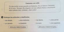 EJERCICIOS DE LENGUA 27 DE MARZO 2