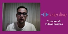 KdenLive - Creación de vídeos básicos I
