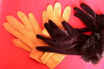 Guantes de piel