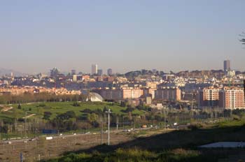 Vista panorámica de Madrid, Madrid