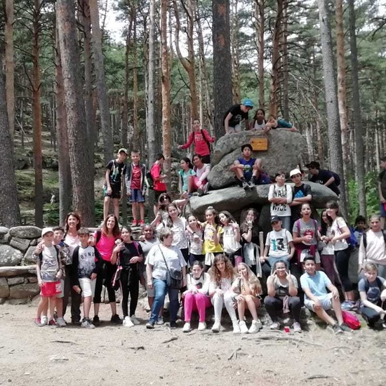 VIAJE FIN DE CURSO. 3º - 6º. Puerto de Canencia. 12