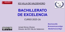 PUERTAS ABIERTAS BACHILLERATO DE EXCELENCIA IES VILLA DE VALDEMORO 2026