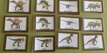 Proyecto "Los dinosaurios" material Montessori (Infantil 4 años)