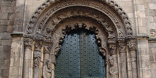 Portada de la Catedral de Orense, Galicia