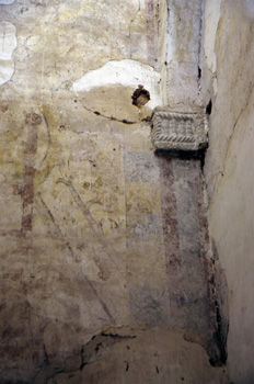 Lienzo sur de nave meridional de la iglesia de San Miguel de Lil