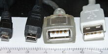 Tipos de conectores USB