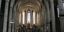 Interior de la Catedral de Castelló d´Empuries, Gerona