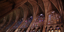 Pilares y bóvedas de la Catedral de León, Castilla y León