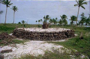 Carbonera abandonada, Mossuril, Mozambique