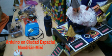 Arduino en Ciudad Espacial Mondrián-Miró (grubo 6ºB)