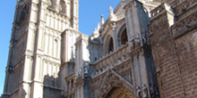 Fachada y torre de la Catedral de Toledo, Castilla-La Mancha
