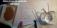 PIRULETAS DE AZÚCAR DE ROCA