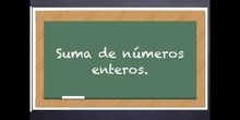 6º matemáticas operaciones con números enteros 