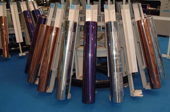 Cilindros con distintas aleaciones para huecograbado