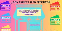 ¿Con tarjeta o en efectivo?