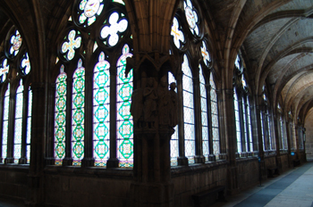 Ventanales del Claustro Alto, Catedral de Burgos, Castilla y Leó