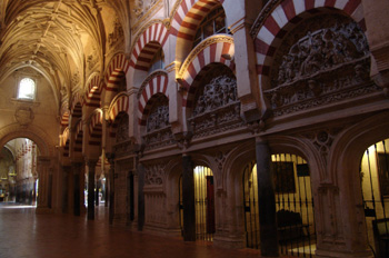 Arquerías de la Mezquita de Córdoba, Andalucía