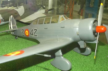 Maqueta de un avión, Museo del Aire de Madrid