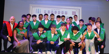 Graduación 4º ESO. Entrega de bandas 4ºB
