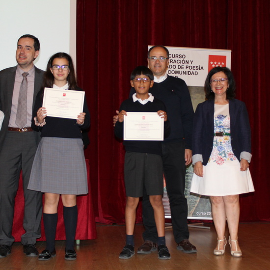 Entrega de los premios del IX Concurso de Narración y Recitado de Poesía 1