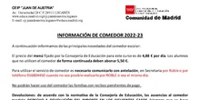 INFORMACIÓN COMEDOR 22-23 JDA NUEVA