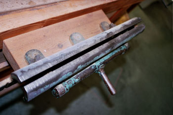 Soporte de sujección de cuchillas