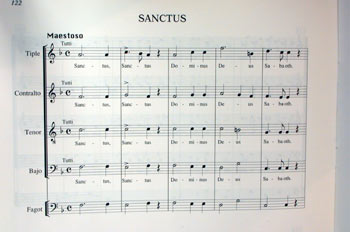 Partitura polifónica