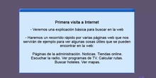 PRIMEROS PASOS EN LA WEB