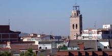 Vista de torre y tejados