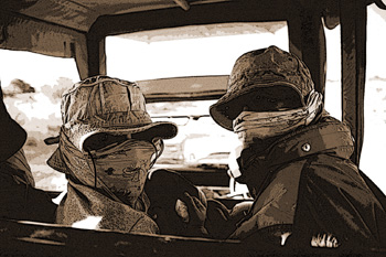 Expedición en Jeep, Namibia