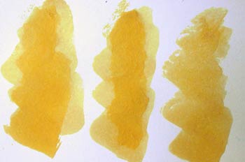 Composición abstracta color mostaza