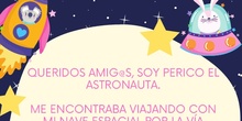 Carta "Perico el astronauta"