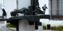 Monumento a los encierros, Navalcarnero, Comunidad de Madrid
