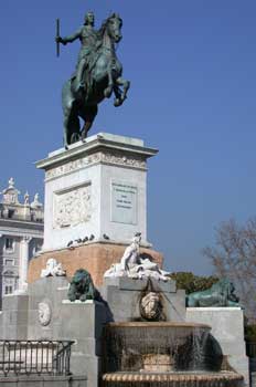 Escultura ecuestre de Felipe IV