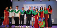 Graduación 4º ESO. Entrega de bandas 4º Div