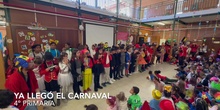 CHIRIGOTA 4º DE PRIMARIA "YA LLEGÓ EL CARNAVAL". CARNAVAL 2023 CEIP GONZALO FERNÁNDEZ DE CÓRDOBA.