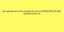 PRIMARIA - 5º - LENGUA - ACENTUACIÓN DE LAS PALABRAS 