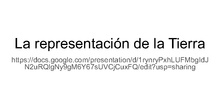 La representación de la Tierra